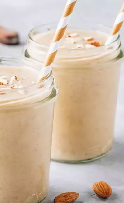 almond smoothie